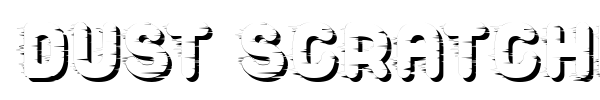 Dust Scratches font preview